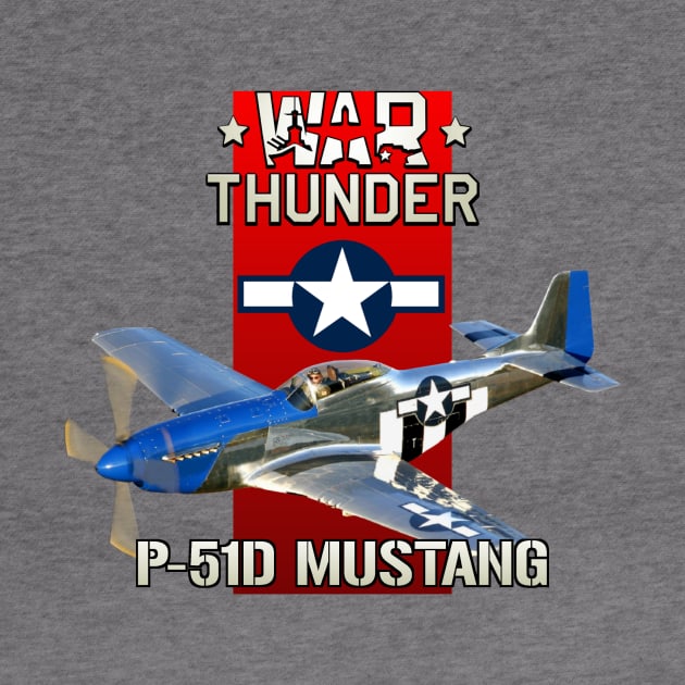 P-51D Mustang by MilMerchant